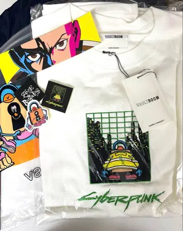 긴팔 vaultroom x CYBERPUNK BIG L/S TEE 롱티