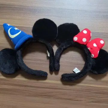 [ 즉시 구매 가능 ] 디즈니 미키 & 미니 머리띠 세트