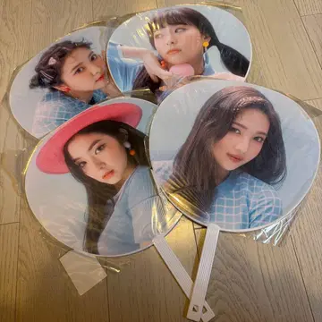 RED VELVET 부채 4장 세트