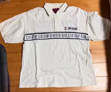 KANI 코튼 피케 셔츠 L 사이즈 화이트