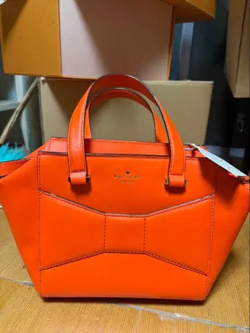 케이트 스페이드 핸드백 오렌지