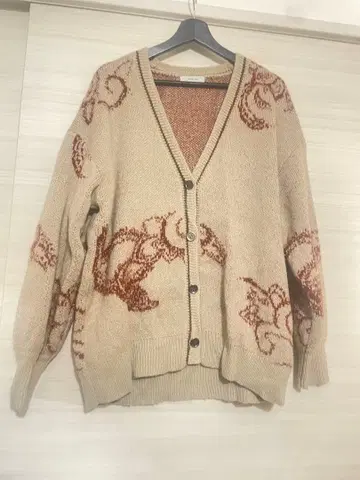 [ jeanasis ] 라메 기모 V넥 가디건