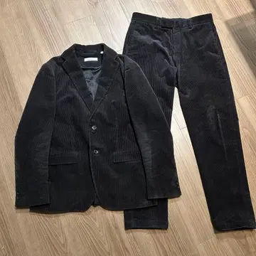 [ B&Y 유나이티드 애로우즈 ] 소프트 코듀로이 셋업 상 XL 하 L