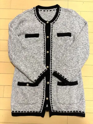 프로포션 바디 드레싱 니트 가디건 M