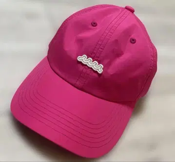 무타 핑크 캡 MARINE 파도 디자인