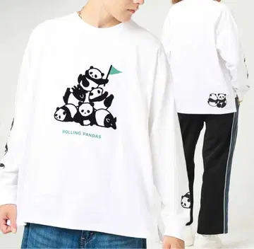 그라니프 롤링 팬더즈 롱 슬리브 T