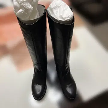 FABIO RUSCONI 블랙 롱 부츠 38