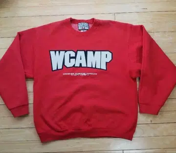 90s WHOEVER 후에버 맨투맨 트레이닝복 빨간색 레드 L