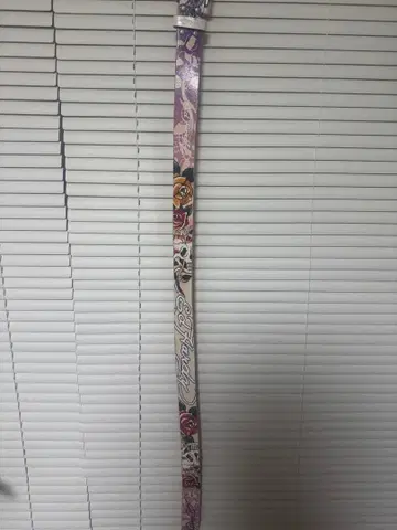 ed hardy 타투풍 디자인 벨트