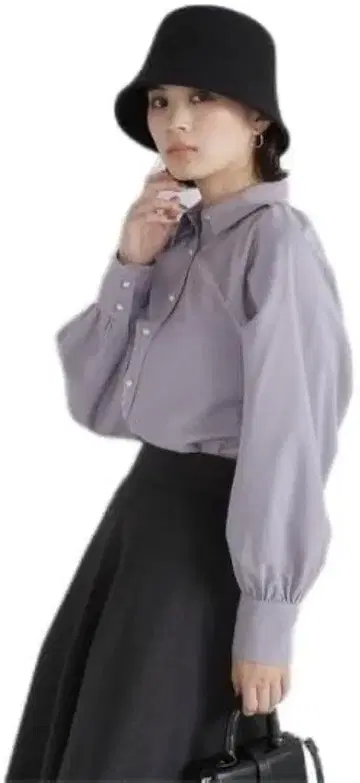 NATURAL BEAUTY BASIC 펄포인트 셔츠 블라우스