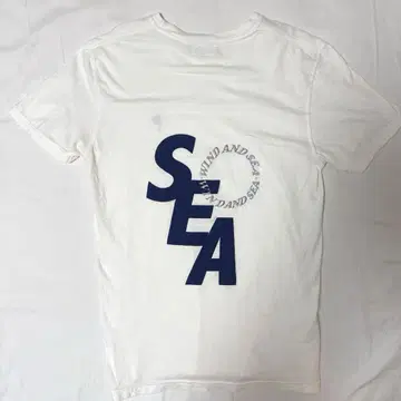 WIND AND SEA 위다시 백 프린트 T셔츠 화이트 S