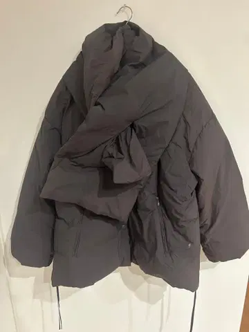 BEAUTY&YOUTH 나일론 머플러 다운 자켓