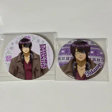 은혼 긴파치 선생님 타카스기 신스케 캔뱃지 DeNA 캔뱃지