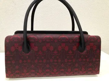 순수 실크 타테니시키 리큐 기모노 가방