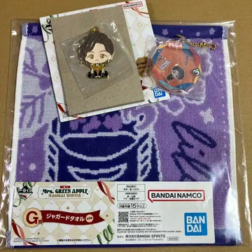 미세스 제일복권 타월 바스락 아크릴 참 메탈 참 와카이 후지사와