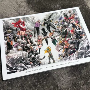 나의 히어로 아카데미아 히로아카 원화전 공식 도록 새상품