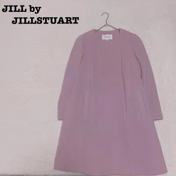 DE0012 [질 바이 질 스튜어트] 노카라 코트 [M] 최근 모델 핑크