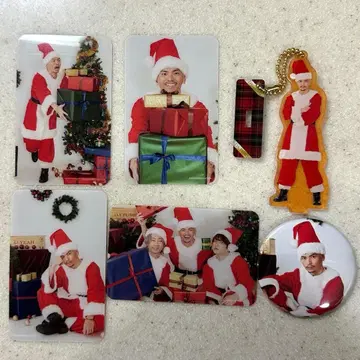 DA PUMP U-YEAH 크리스마스 아크릴 키링 캔뱃지 트레이딩 카드