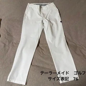 [ 특가 상품 ] TaylorMade 골프 팬츠 화이트 사이즈 표기 76