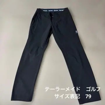 TAYLORMADE 골프 팬츠 블랙 사이즈 표기 79