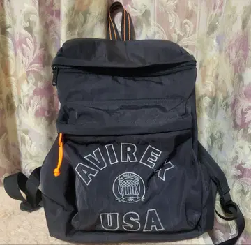 AVIREX 시그니처 로고 백팩 직영점 한정판 새상품급