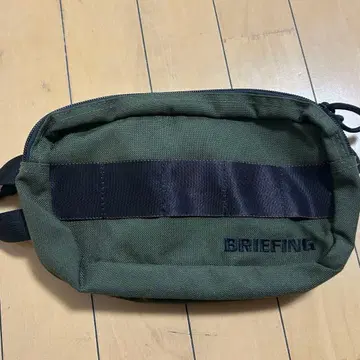 브리핑 더블 지퍼 파우치