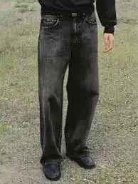 Straight Heritage Denim Pants L 사이즈