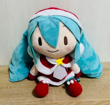 하츠네 미쿠 메가 점보 복슬복슬 봉제 인형 크리스마스 VOCALOID