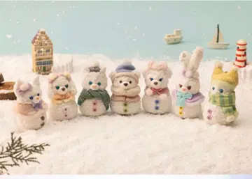 [ 새상품 ] 더피 눈사람 키링 2025 시크릿 오브 스노위데이