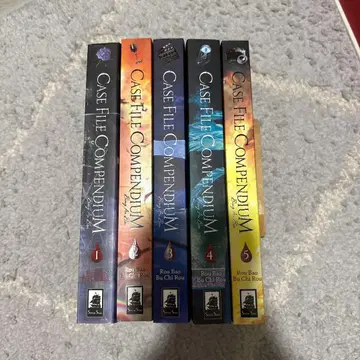 Case File Compendium 1-5권 세트 병안본 육포불식육