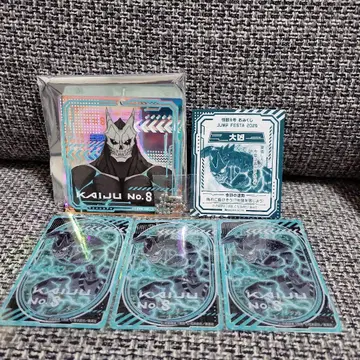 점프 페스타 쇼와노트 괴수 8호 오로라 브로키 클리어 카드