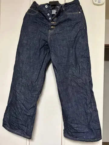 no faiti studios raw denim loose fit