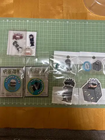 주술회전 지로리 아크릴 스탠드 스티커 세트