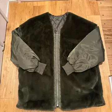 GRL 올리브 그린 점퍼 F 사이즈