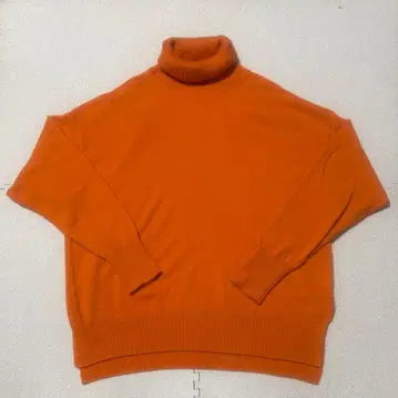 [고품질] 저널 스탠다드 캐시미어 100% 니트 오렌지 F 사이즈