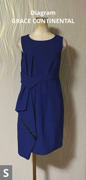 새상품 Diagram GRACE CONTINENTAL 리본 랩 드레스