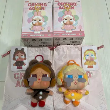 POPMART 곰 오리 CRYBABY Crying Again 어게인