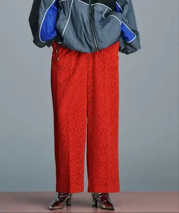 Flocky Lace Pants [ MAISONSPECIAL ]