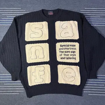 90s santafe 울 니트 스웨터