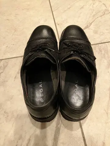 REGAL 블랙 드레스 슈즈