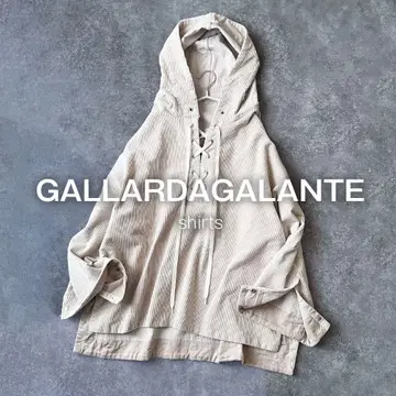 개럴개런트 26,000엔 코듀로이 셔츠 후드 후드티 루즈핏
