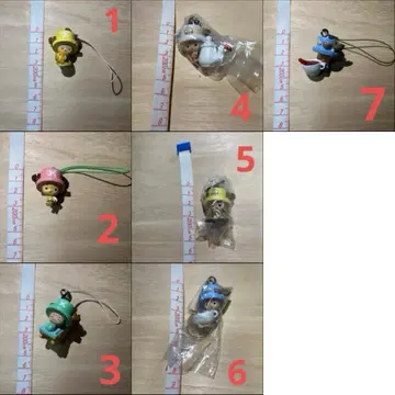 원피스 ONE PIECE 초파 스트랩 7세트