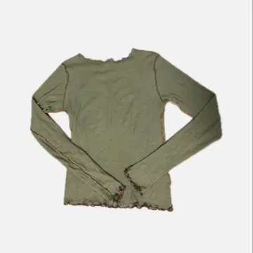 baserange 긴팔 티셔츠 올리브