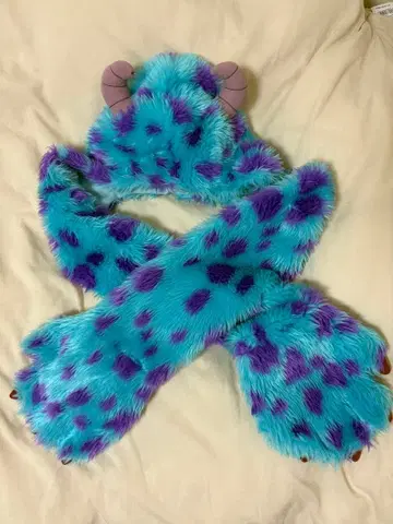 설리 몬스터 주식회사 머플러 캡