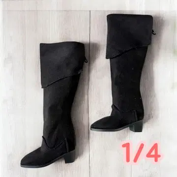 MDD MSD 신발 1/4 인형 스웨이드풍 롱 부츠