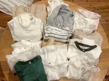 [내추럴 계열 상의 16장 세트] SM2, 무인양품, 유니클로 등