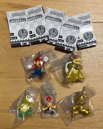 슈퍼 마리오 메지루시 액세서리 2 5종 세트