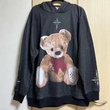 TRAVAS TOKYO 곰 후드티