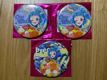 큐어 잉크 드리스트 캔뱃지 윙크 3점