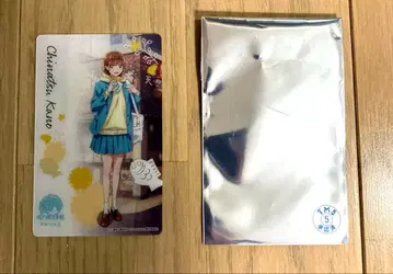 점페스26 푸른상자 시카노 치나츠 트레이딩 클리어 카드